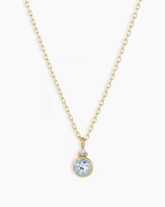 Aquamarine Necklace